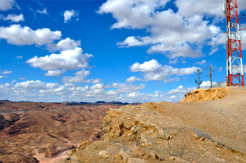 תצפית הר יואש אילת - לטפס עד לאנטנה