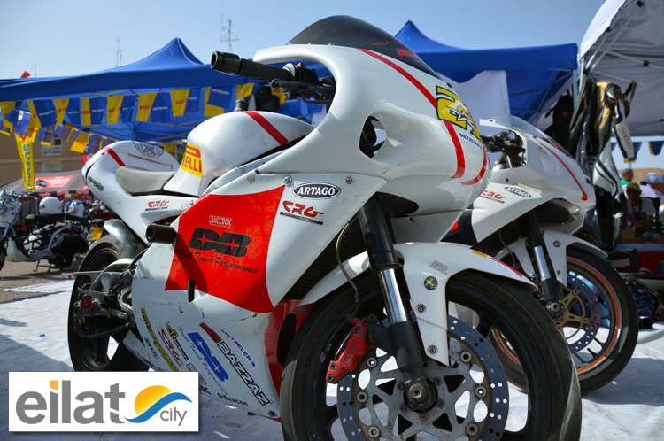 פורמולה אילת - גם תחרויות אופנועים לא נעדרו מהתחרות