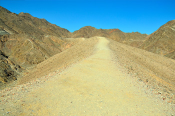 תצפית הר צפחות אילת - שביל הטיפוס
