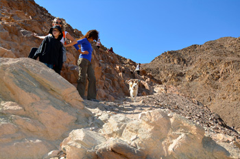תצפית הר צפחות אילת - ממשיכים לטפס...