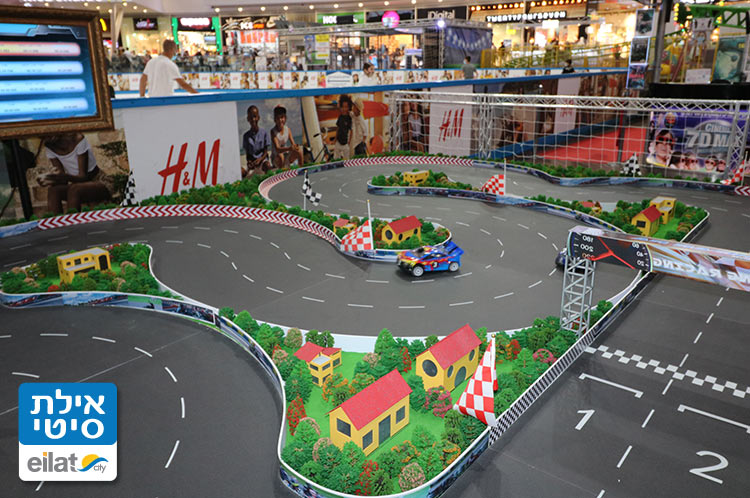 מסלול מירוץ מכוניות מאתגר