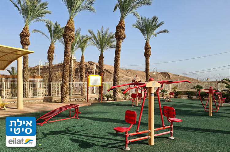 פארק כושר ברחוב ברקן