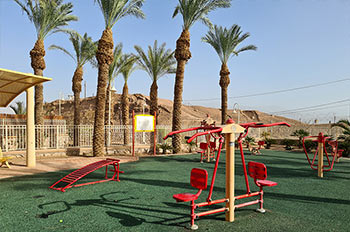 פארק כושר ברחוב ברקן