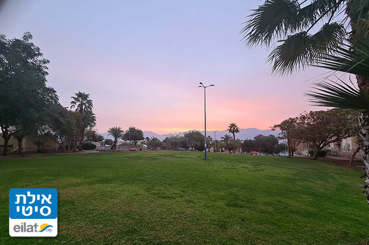 גן ירוק בלב שכונת אופיר