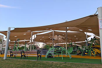 פארק ציבורי נגיש בלב השחמון