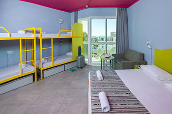 חדרי דורמס' עם מבחר מיטות