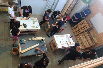 שטחי עבודה מרכזיים לסדנאות