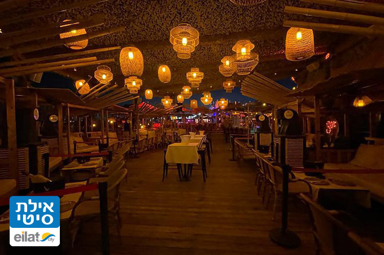 מסעדת חוף מפנקת ותפריט אלכוהול משובח