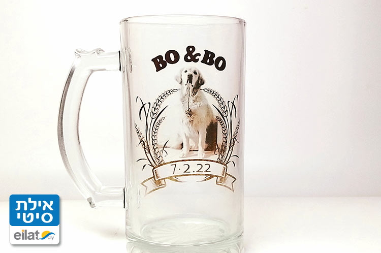 כוסות זכוכית עם הדפסה, חריטה, פיסול ועוד