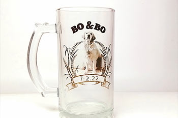 כוסות זכוכית עם הדפסה, חריטה, פיסול ועוד