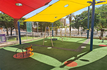 גן ציבורי לילדים בשכונת צאלים