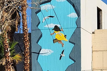 ציורי קיר ופרוייקטים שונים ברחבי העיר אילת