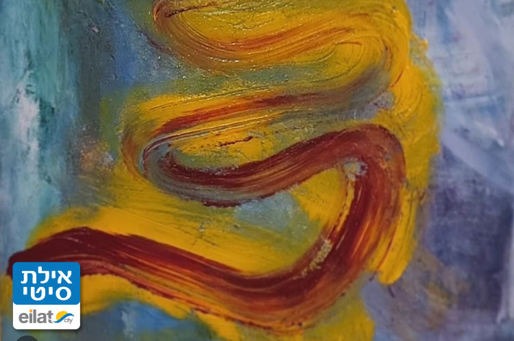 אומנות אבסטרקט בשמן ואקריליק - שיר בק