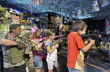 חווית ירי לכל המשפחה