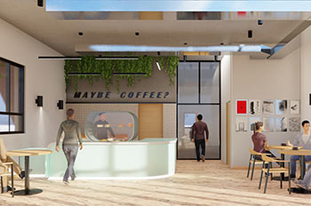 הדמיית מסעדה