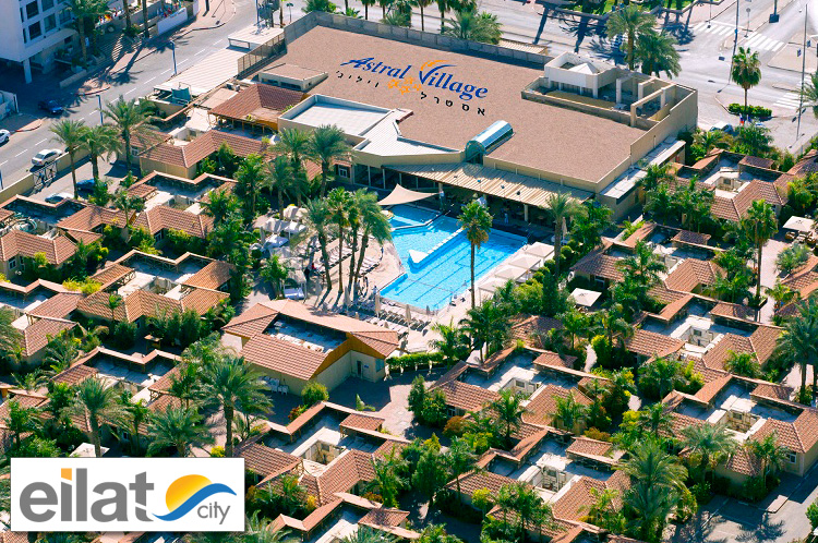 מבט מלמעלה - מלון אסטרל וילג' אילת