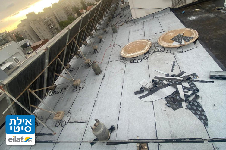 עבודה מקצועית - איטום ובידוד גגות