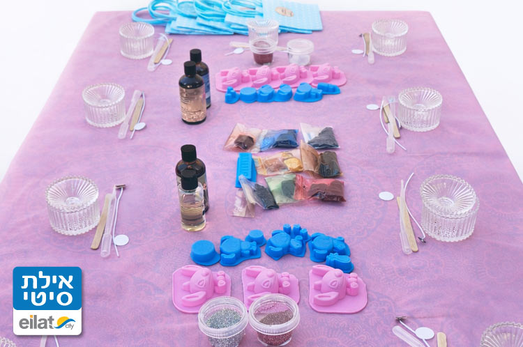 סדנת יצרתית לילדים - יצירת נרות