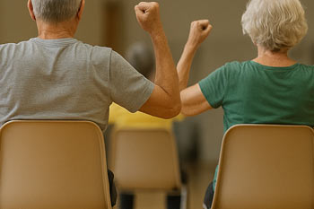 זומבה לייט גולד על כיסאות - אימוני נעים באילת