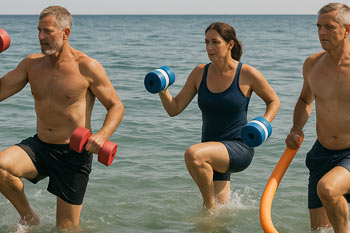 אימון Free style במים עם רותם עמיר