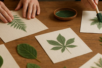 "בוטנ-יקה צבעונית" - סדנת הדפס בוטני