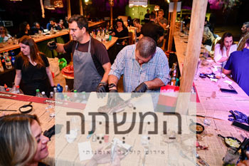 המשתה - אירוע קולינרי אומנותי בחוות הגמלים