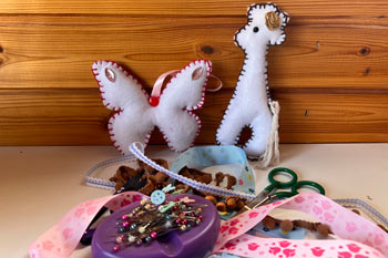 "בובה של סדנה" - תפירת בובות בעבודת יד